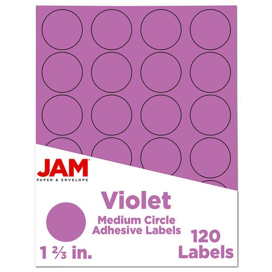 JAM Paper Circle Label Stickers